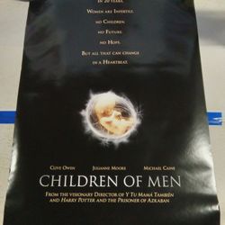 "Children Of Men" Original One-sheet Movie Poster 27x40 (2006) D/S