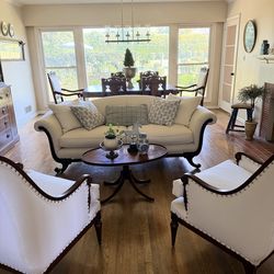 Georgian style antique sofa