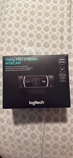 Logitech 1080p Pro Stream Webcam