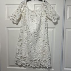 White dress Size L