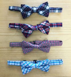 New baby boys bowtie checkered and argyle kids child children