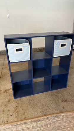 Cube storage cubby 9