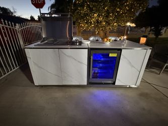 Brand New Bbq Island 