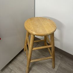Wood Stool 