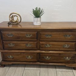 Solid Wood Dresser 
