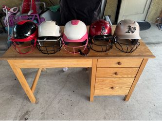 Softball helmets
