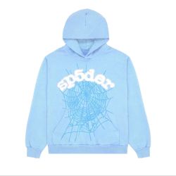 Skyblue Spider Hoodie