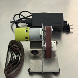Mini Belt Sander / Jewelry & Metal Grinding Tool