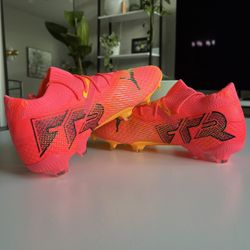 Puma Future 7 Pro Cleats – Sunset Glow (Men’s 10.5)