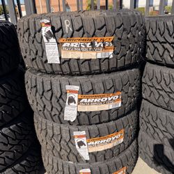 35x12.50r20 Arroyo Tires Nuevas Con 50.000 Millas De Garantía Las 4