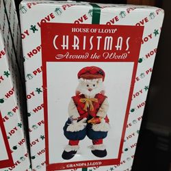 1997 House of Lloyd Christmas Shelf Sitter Grandpa Lloyd Christmas Toy