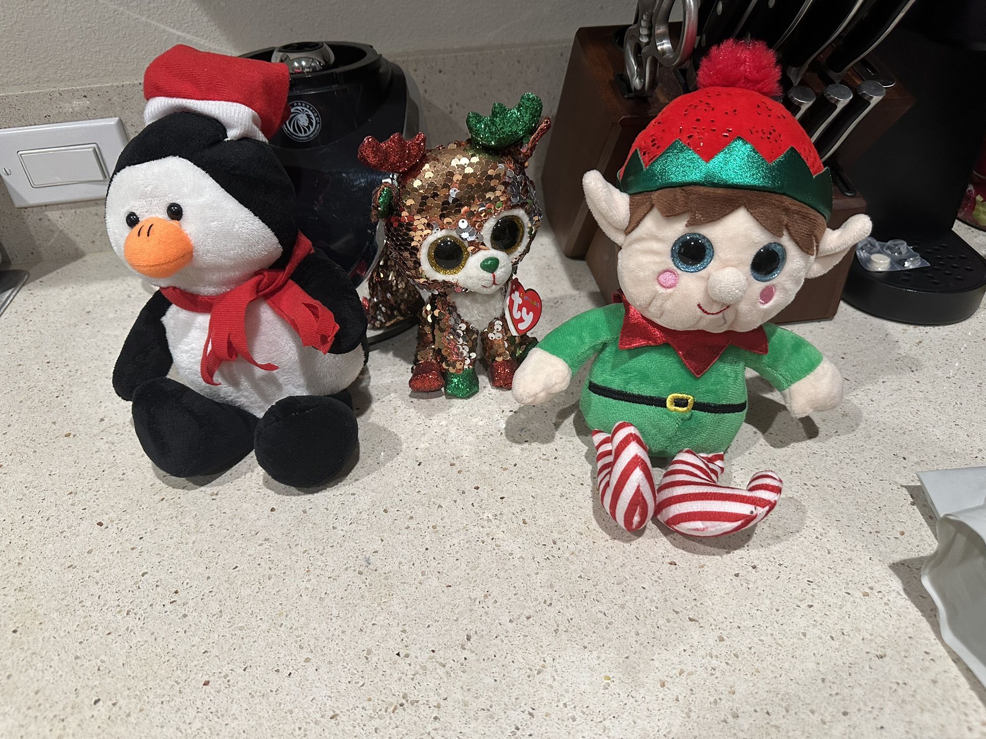 Christmas plushies