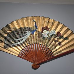 Large Japanese wall fan