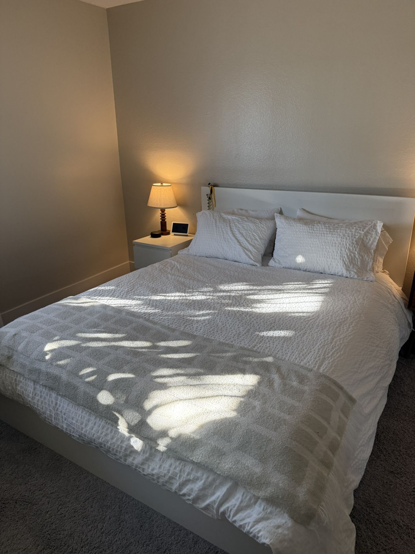 Bed Frame With Matching Night Stand