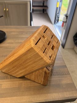 knife storage butcher block