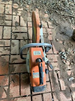Stihl TS 400 Cutquik Cut-Off Concrete Cement Demo Saw Asphalt Steel Roofing 12"