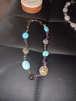 Turquoise 925 necklace