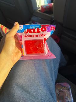 Jello Red Scented Squishy