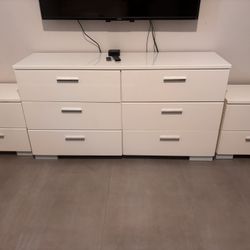 Dresser and Nightstands
