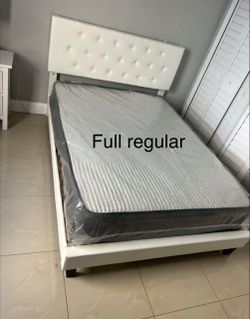 Mattress Full regular + Box Spring FREE (Brand-New)