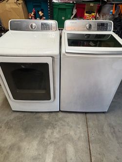 Samsung washer and dryer