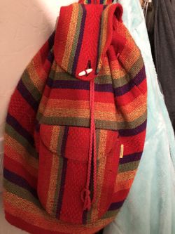 Rainbow Drawstring Bag