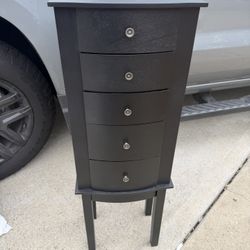 40” Height Jewelry Cabinet 