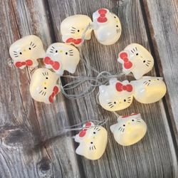 Hello Kitty 10 LED String Lights-Great Christmas Gift 🎄🎀✨️