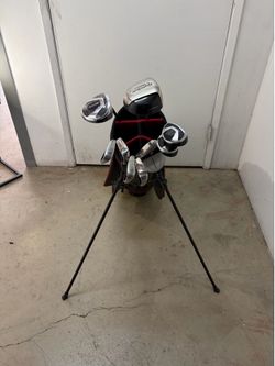 MEN'S LEFT HANDED GOLF CLUBS - HYBRIDS SET!
