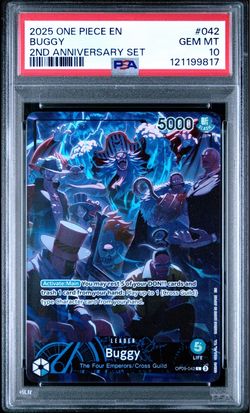 Buggy 2nd Anniversary Set PSA 10 - $275