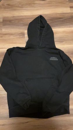 black heavy weight hoodie