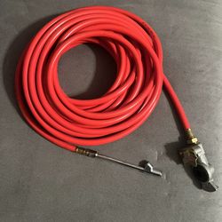 Airline With Glad-hand Connection and Tire Valve