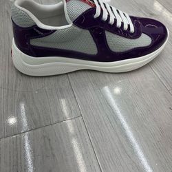 Prada Purple Sneakers