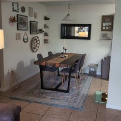 Walker Edison Durango 72" dining Table