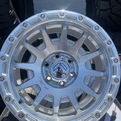 18”x9” G-SLV MACH-FC FUEL WHEELS 6x135