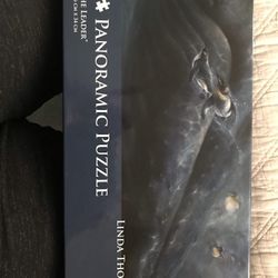 1000 Piece Panoramic Puzzle “Follow The Leader” 