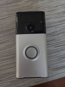 Ring Video Doorbell (2nd Gen) with Bracket & Screws