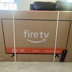 Amazon Fire TV 50" 4-Series 4K UHD smart TV, stream live TV