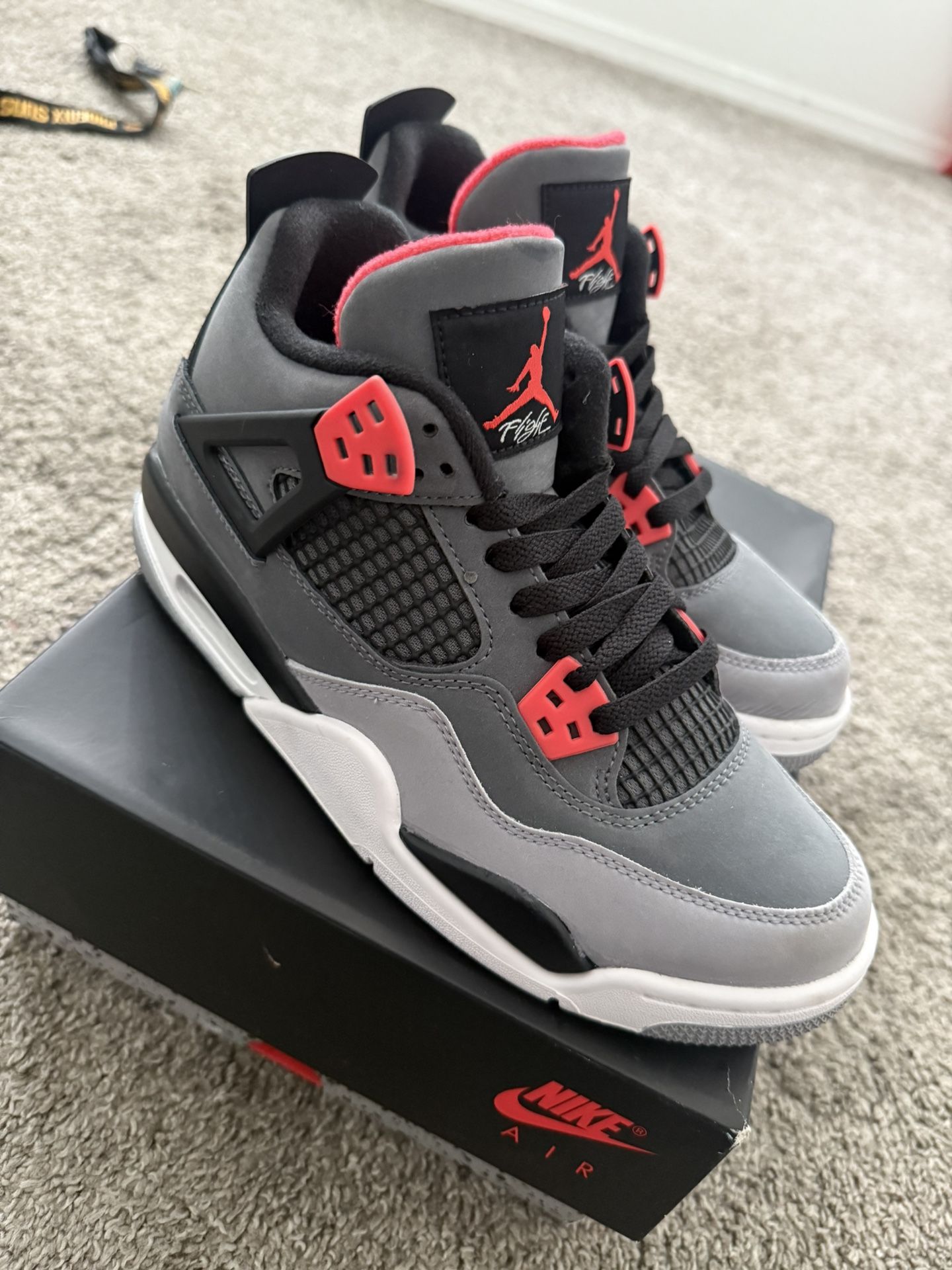 Jordan Retro 4’s “infrared”