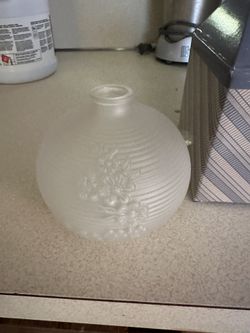 Vintage Avon Frosted Bud Vase Brand New Dead stock 