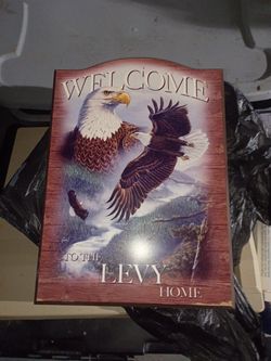 Al Agnew Wooden Welcome Sign Personalized With Name
Al Agnew Wooden Welcome Sign Personalized With N retail $110 am selling it for $80 firm price pick