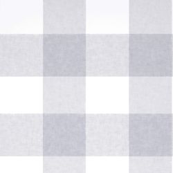 Melwod Grey/White Plaid Peel & Stick Wallpaper 17.7"x394" - Buffalo Gingham