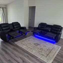 Brand New Reclining Sofa and Loveseat / Sofa y Loveseat Reclinables Nuevos a Estrenar … Fast 🚚