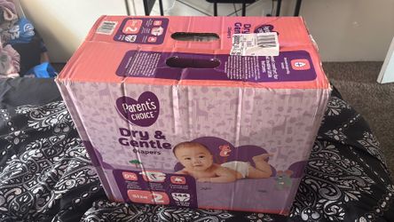 Parents choice size 2 diapers unopened