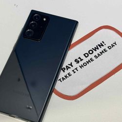 Samsung Galaxy Note 20 Ultra 5G - Pay $1 DOWN AVAILABLE - NO CREDIT NEEDED