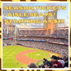 Padres Season Tickets 