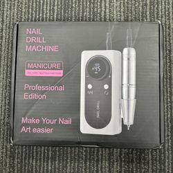 NEW Portable Professional Nail Drill Machine – Manicure & Nail Art Kit