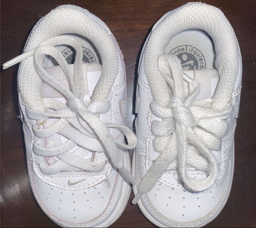 Baby Infant White Nikes