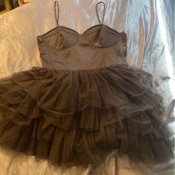 Mini Corset Dress . Size 10 Fits Medium/ Large