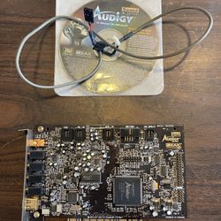 Sound Blaster Audigy Sound Card